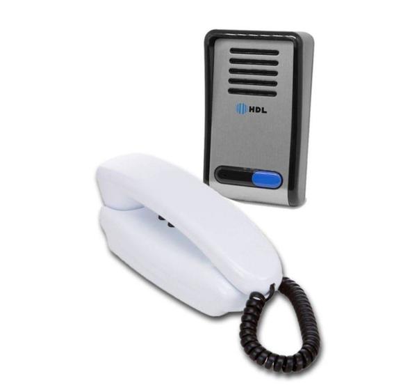 Porteiro Eletrônico HDL F8-SNTL com Interfone AZ-02 Menor preço em Porteiro Eletrônico HDL F8-SNTL com Interfone AZ-02