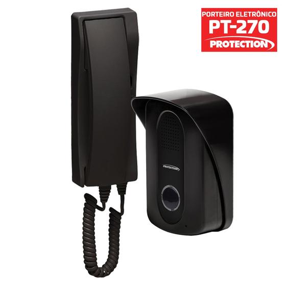 Porteiro Eletrônico Interfone Residencial Inviolável Pt-270 Menor preço em Porteiro Eletrônico Interfone Residencial Inviolável Pt-270