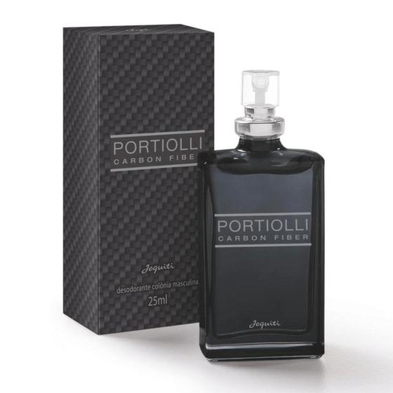 Imagem de Portiolli Carbon Fiber Desodorante Colônia Masculina Jequiti, 25 ml