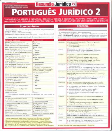 Imagem de Portugues juridico 2