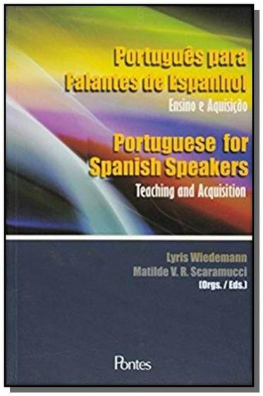 Imagem de Portugues para falantes de espanhol - PONTES EDITORES