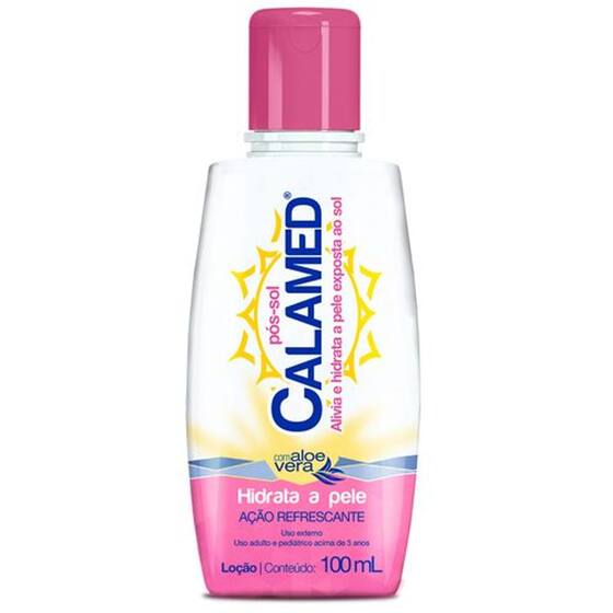 Calamed Pós sol Calamed loção 100ml - Cimed - Pós Sol - Magazine Luiza
