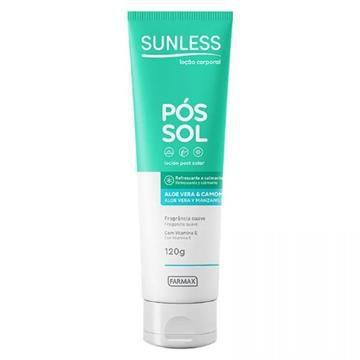 Imagem de Pós Sol Sunless Aloe e Vera Loção 120g