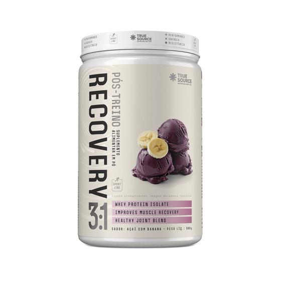 Imagem de Pós-treino Recovery True Source 900g Açaí com Banana