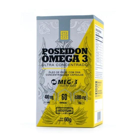 Imagem de Poseidon Ômega 3 Ultra Concentrado (60 Caps)Padrão:Único