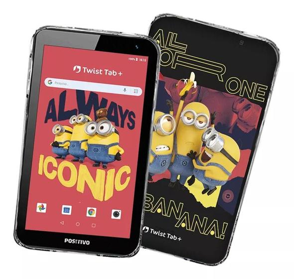 Imagem de Positivo Twist Tab Minions+ T780MG C/ 2 capas 64GB 2GB 7”