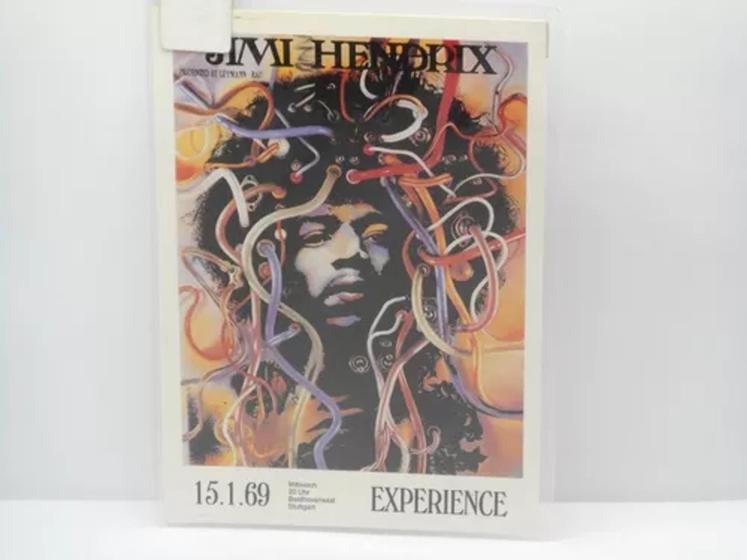 Imagem de Postcard - Cartão Postal -jimi Hendrix - Raridade