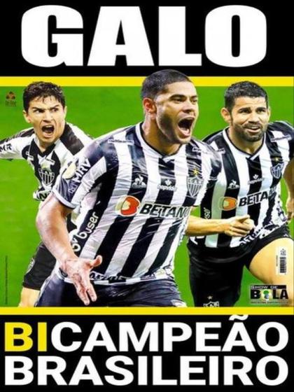 Imagem de Pôster Campeão Brasileiro 2021 Atlético Mineiro 55x85cm