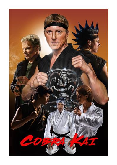 Imagem de Poster Cartaz Cobra Kai C