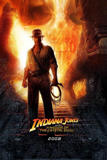 Imagem de Poster Cartaz Indiana Jones e o Reino da Caveira de Cristal B