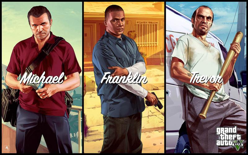 Imagem de Poster Cartaz Jogo Grand Theft Auto V Gta 5 E