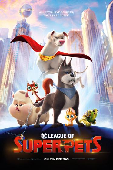 Imagem de Poster Cartaz Liga dos Superpets A