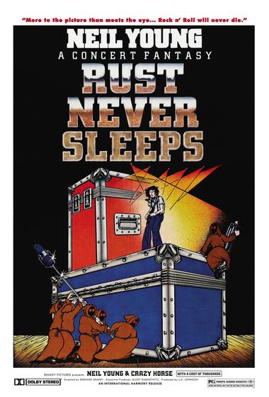 Imagem de Poster Cartaz Rust Never Sleeps