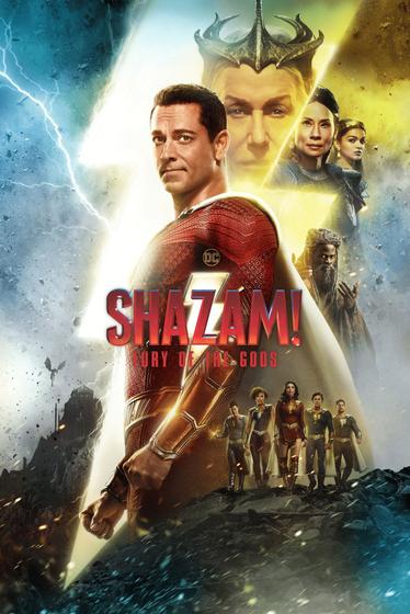 Imagem de Poster Cartaz Shazam 2 Fúria dos Deuses A