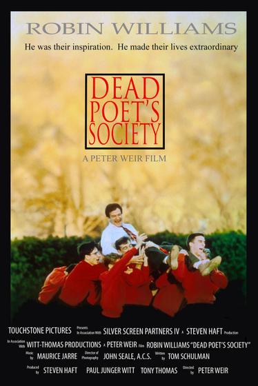 Imagem de Poster Cartaz Sociedade dos Poetas Mortos