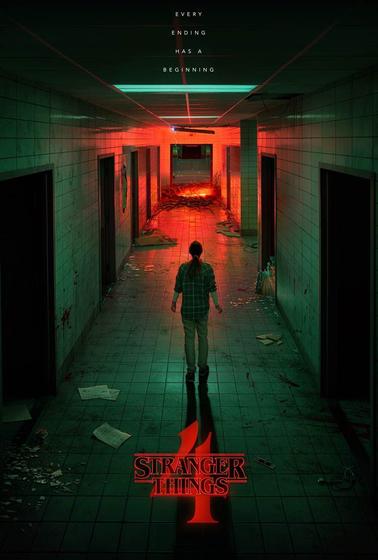 Imagem de Poster Cartaz Stranger Things 4 E