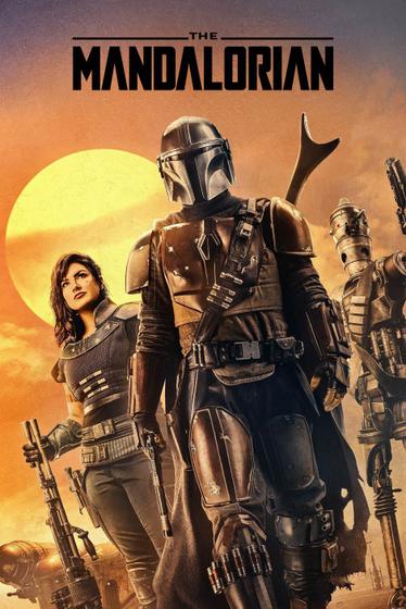 Imagem de Poster Cartaz The Mandalorian Mandaloriano F