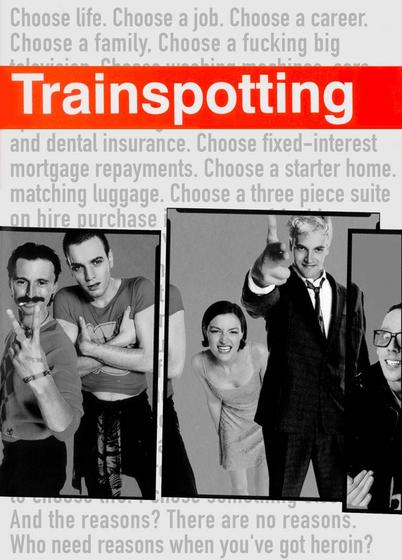 Imagem de Poster Cartaz Trainspotting Sem Limites A