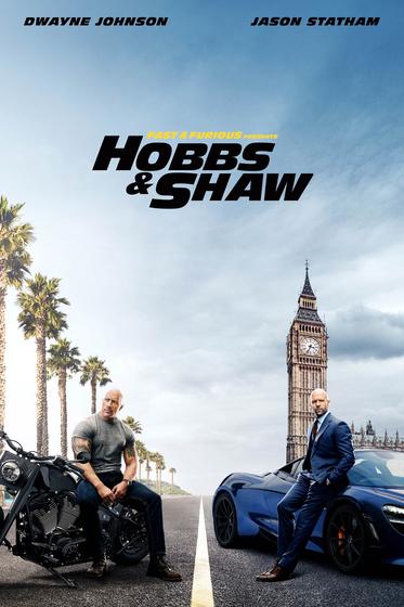 Imagem de Poster Cartaz Velozes & Furiosos Hobbs & Shaw A