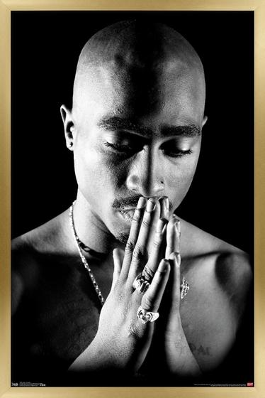 Imagem de Pôster de Parede Tupac Praying - 42x57cm - Trends International