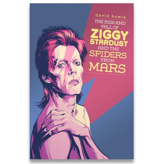 Imagem de Poster Decorativo 42cm x 30cm A3 Brilhante David Bowie