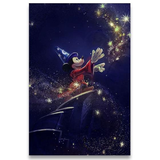 Imagem de Poster Decorativo 42Cm X 30Cm A3 Brilhante Mickey Fantasia