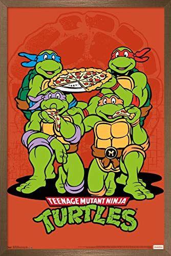 Imagem de Pôster emoldurado Trends International Nickelodeon TMNT