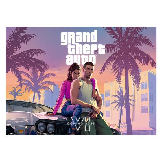 Imagem de Pôster Gigante - Grand Theft Auto VI