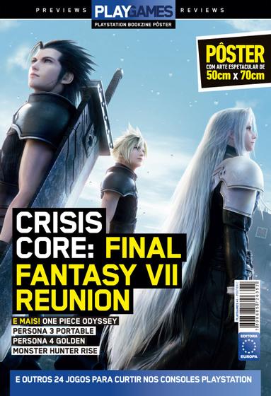 Imagem de Pôsterzine PLAYGames 1 - Crisis Core FFVII