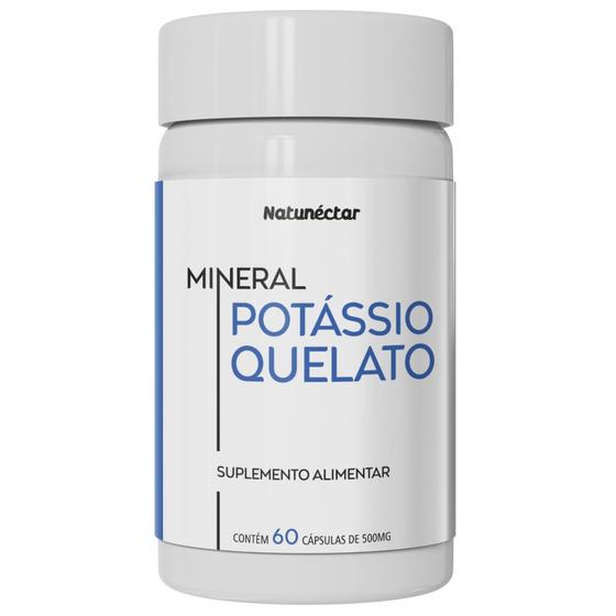 Imagem de Potássio Puro 100% Natural Suplemento Alimentar Original Natunectar Vitamina Magnésio 60 Capsulas