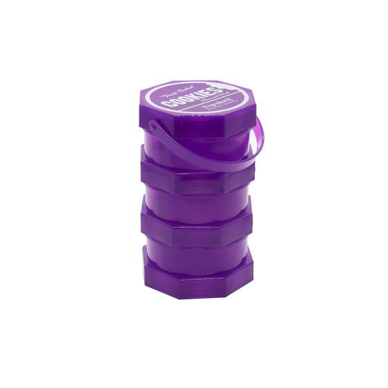Imagem de Pote Cookies Purple Com 3 Compartimentos