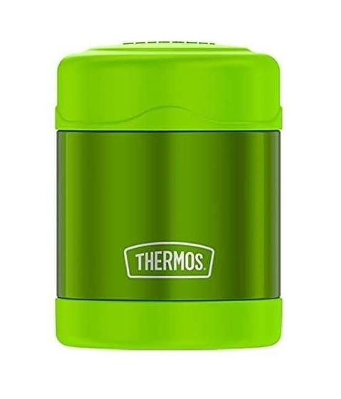 Imagem de Pote Copo Frasco Térmico Thermos 290Ml Quente E Frio Verde