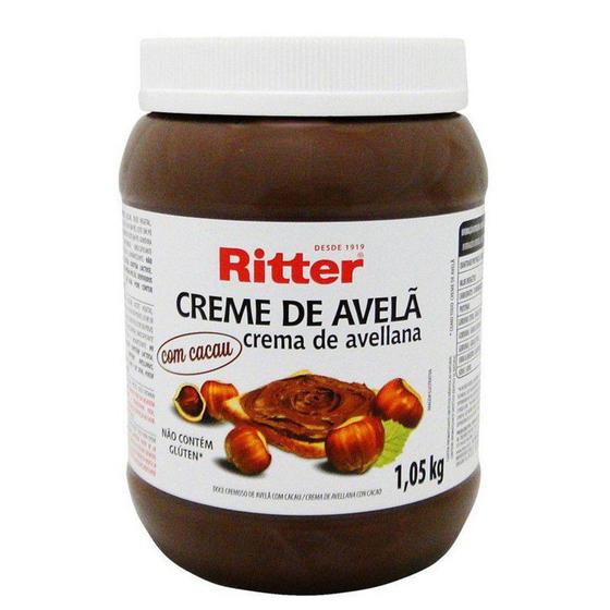 Imagem de Pote Creme De Avelã Com Cacau 1,05Kg - Ritter