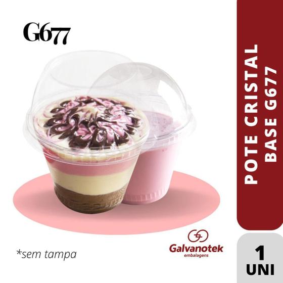 Imagem de Pote Cristal Base G677 Galvanotek C/1 Un