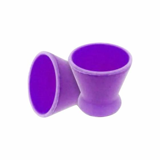 Imagem de Pote Dappen Silicone Preven Autoclavável - Roxo