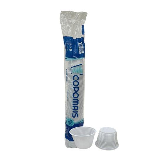 Imagem de Pote de 100ml Branco Copomais PS com 100 unidades
