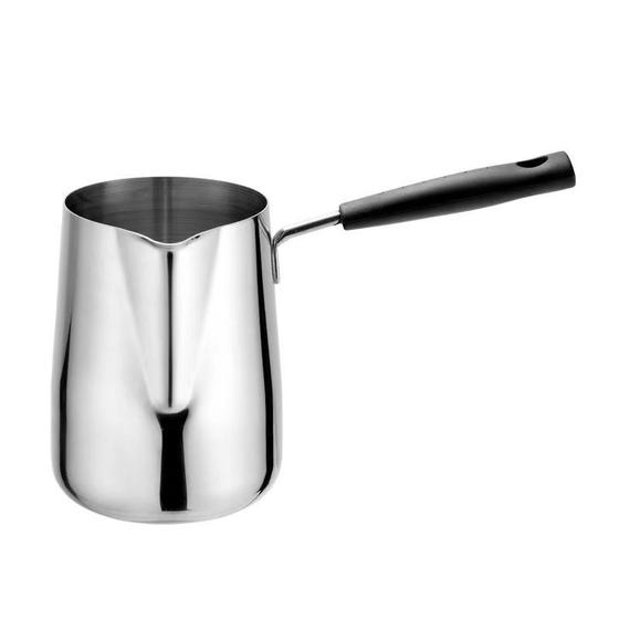 Imagem de Pote de Fusão de Cera Wokex 600ml - Aço Inoxidável com Cabo Longo