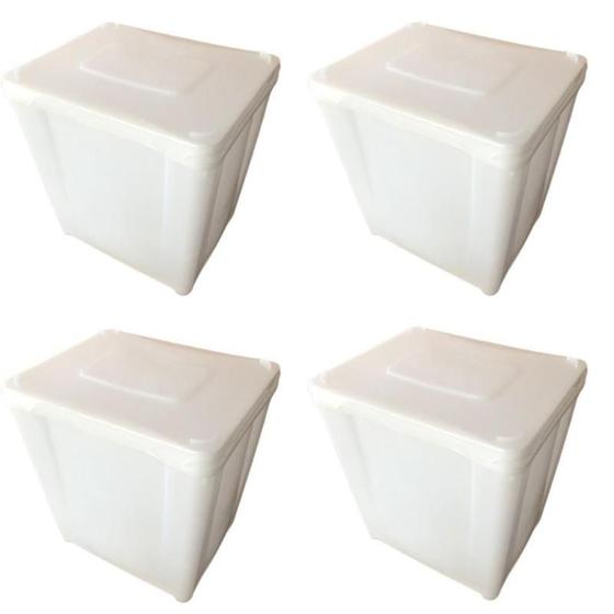 Imagem de Pote De Plastico Para Colocar No Freezer - Kit 04 Peças
