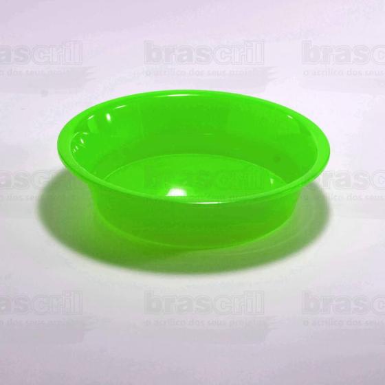 Imagem de Pote de Ração Verde 16cm de diâmetro x 4cm de profundidade