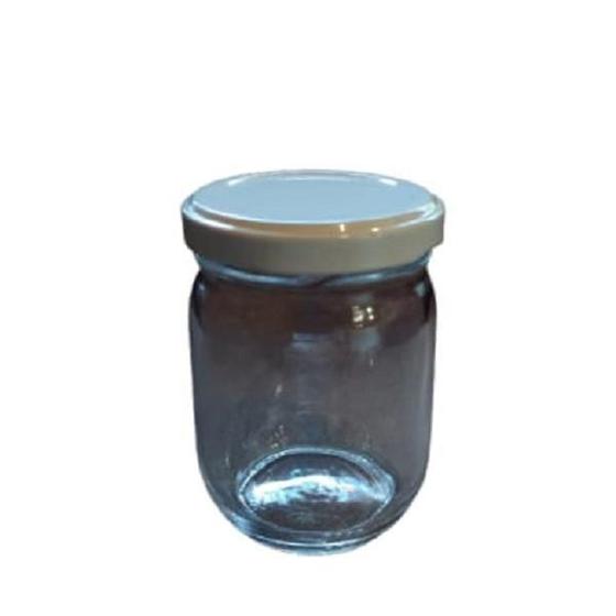 Imagem de Pote De Vidro 200 Ml Com Tampa Branca  - 24 Unidades