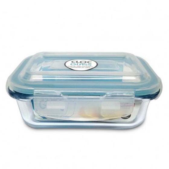 Pote De Vidro Hermético Retangular 370ml - Neoflam Menor preço em Pote De Vidro Hermético Retangular 370ml - Neoflam