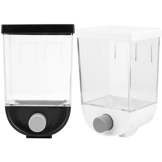 Imagem de Pote Dispenser de Parede para Alimentos 1000ml Branco