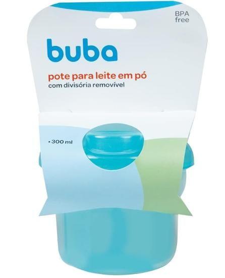 Pote Dosador de Leite Em Pó 300Ml Com 3 Divisória Azul Buba Menor preço em Pote Dosador de Leite Em Pó 300Ml Com 3 Divisória Azul Buba