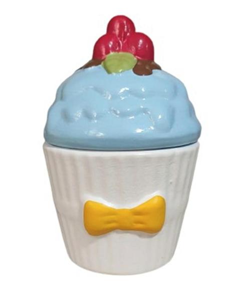 Imagem de Pote Em Formato De Cupcake De Ceramica Para Decoração ul