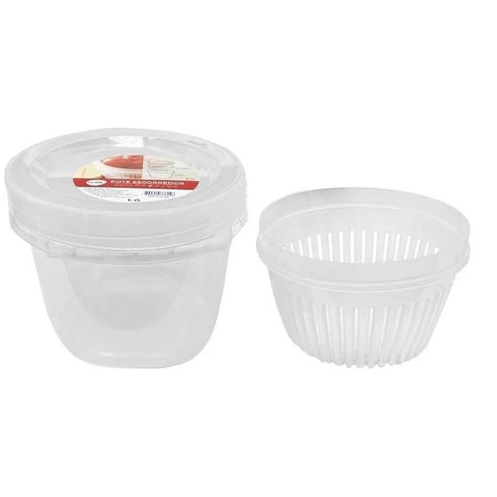 Imagem de Pote Escorredor De Legumes Tupperware Escorre Frutas 400 Ml