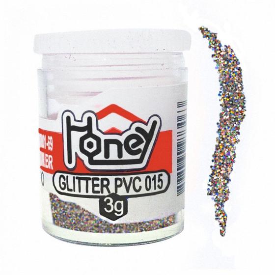 Imagem de Pote glitter honey pvc 3g