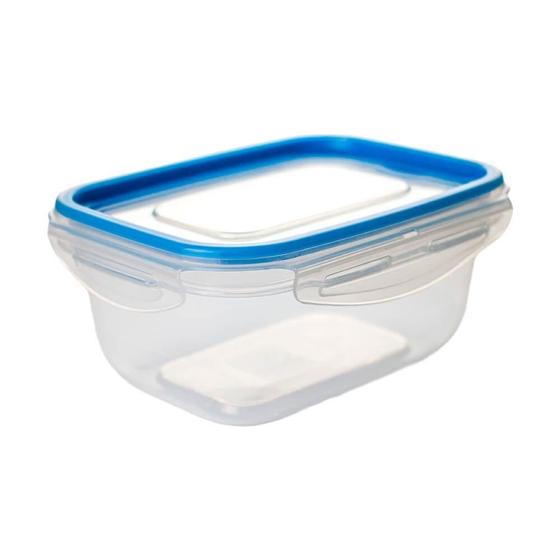 Imagem de Pote Hermético com Travas Retangular Plástico 500ml - Tritec