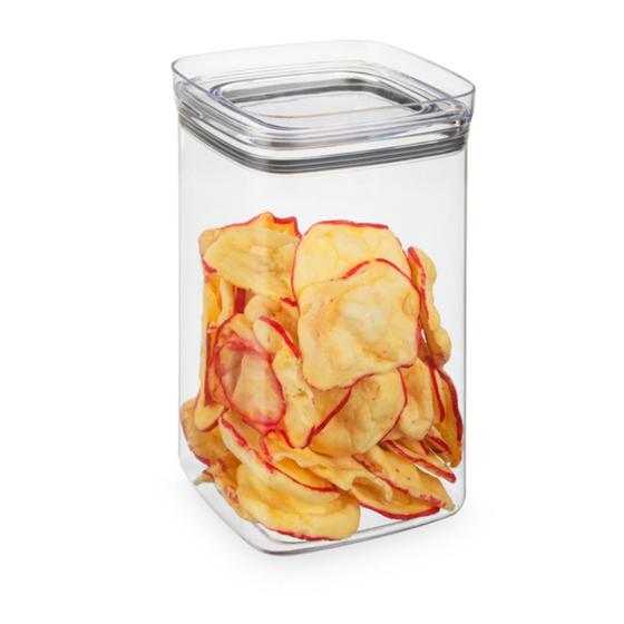 Imagem de Pote Hermético Para Mantimentos 2,5L Condimentos Alimentos Organizador Transparente