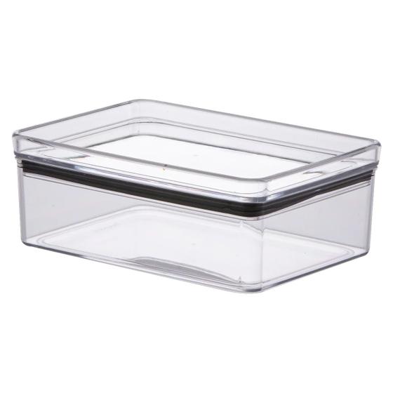 Imagem de Pote Hermético Quadrado Conserva 770ml Lumini REF 1373