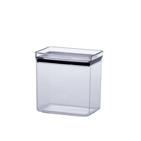 Imagem de Pote Hermético Retangular  Empilhável 1300 ml Cristal Paramount